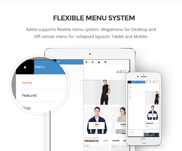 flexible menu system
