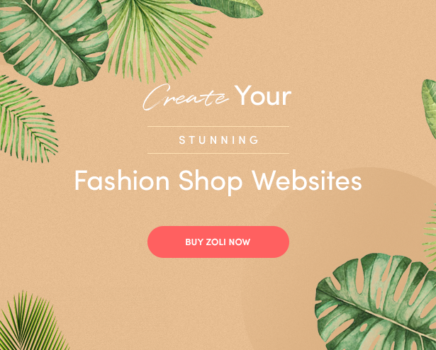Zoli - Minimal & Modern Fashion WooCommerce WordPress Theme