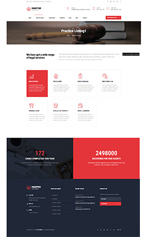 best law firm wordpress themes 2018
