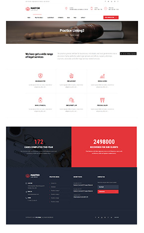 best law firm wordpress themes 2018