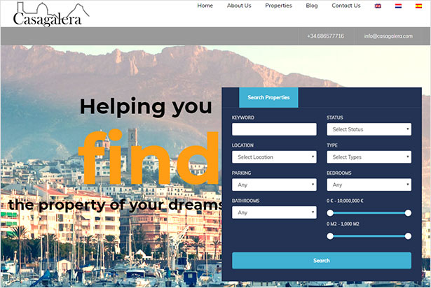 FullHouse - Tema WordPress receptivo para bienes raíces - 5