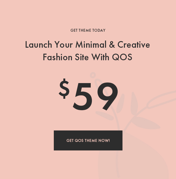 QOS - Tema WordPress eCommerce Fashion Terbaik